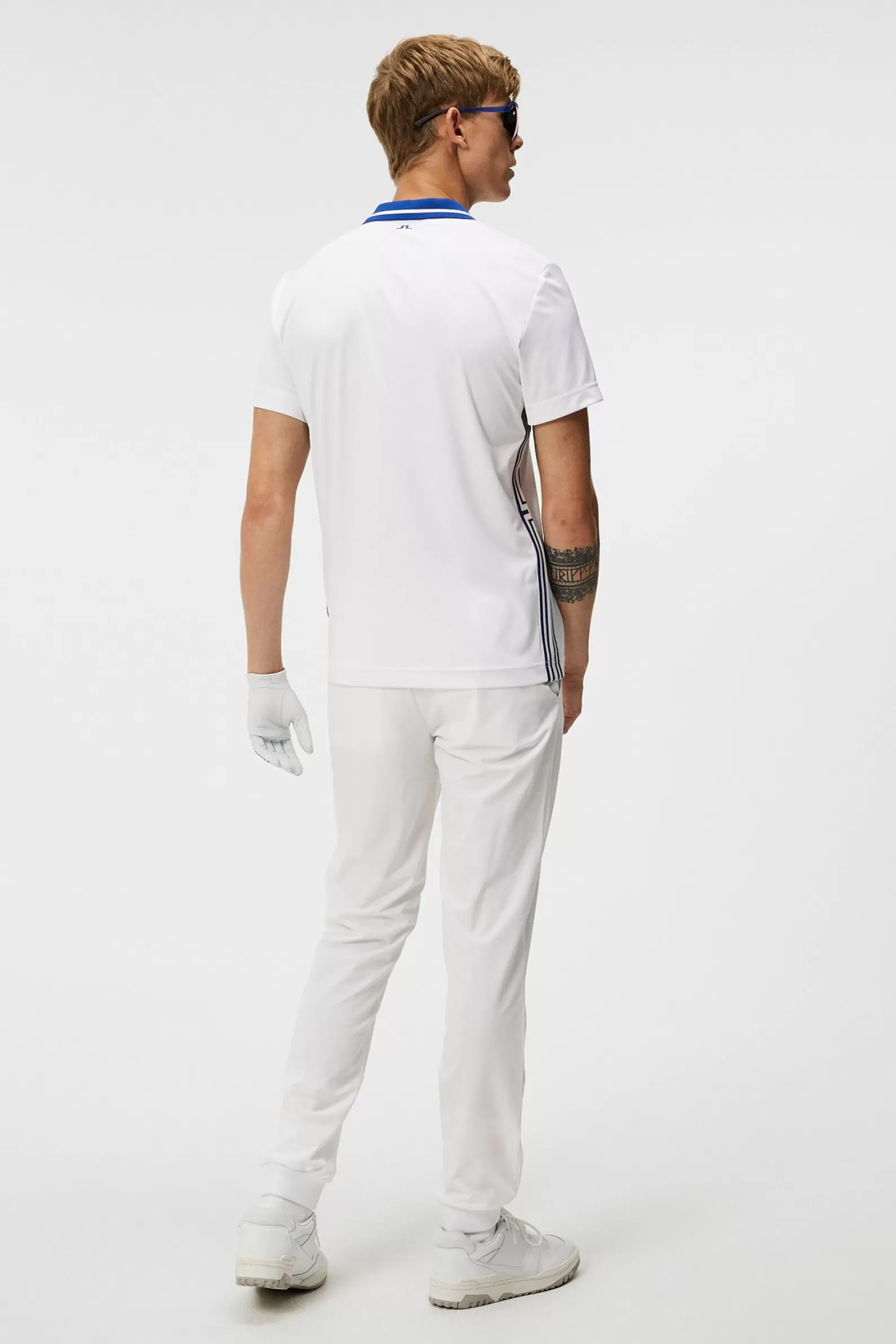 J.Lindeberg Taiden Slim Fit Polo White*MÄN Polotröjor