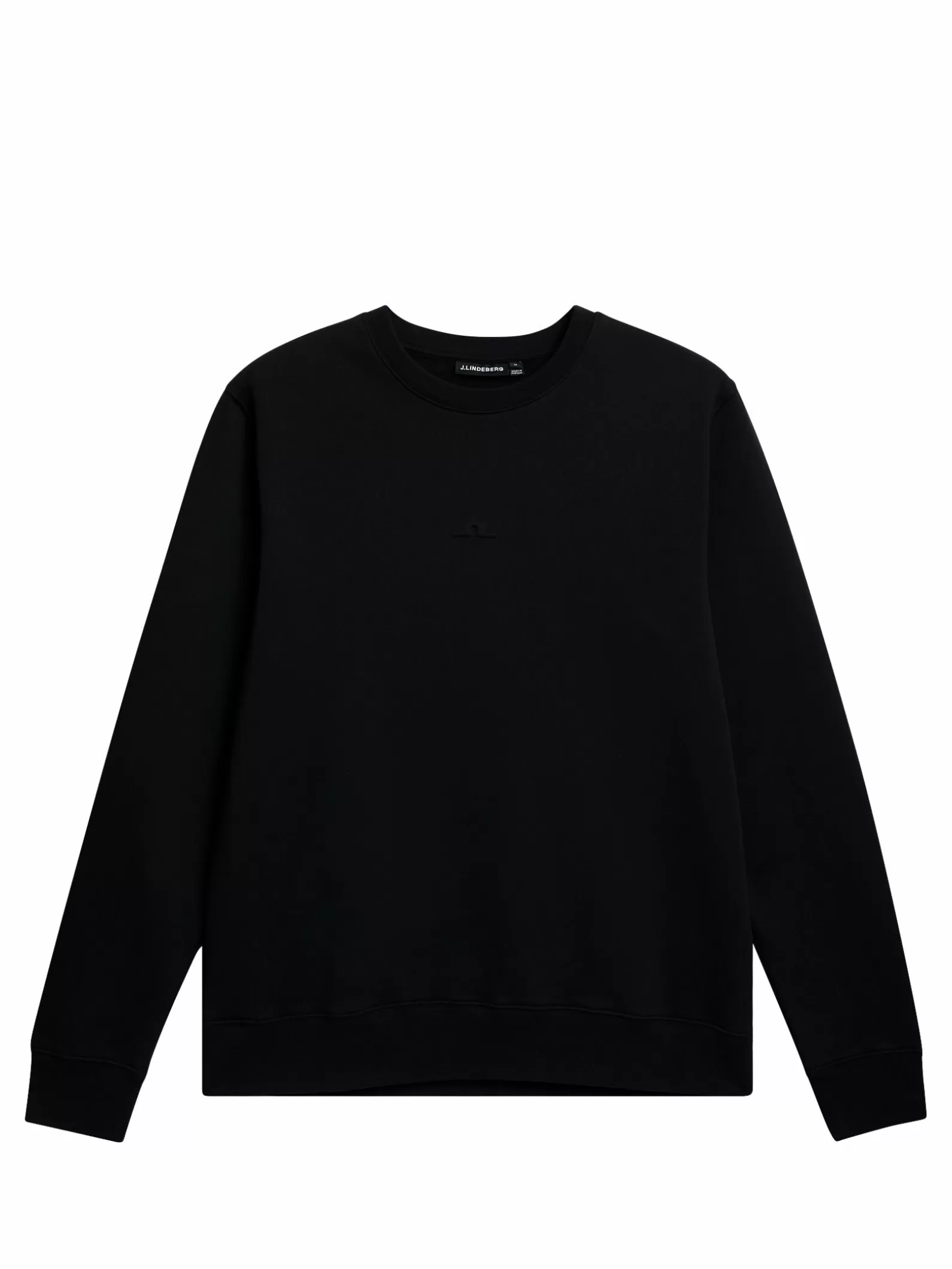 J.Lindeberg Throw Crew Neck Black*MÄN Tröjor