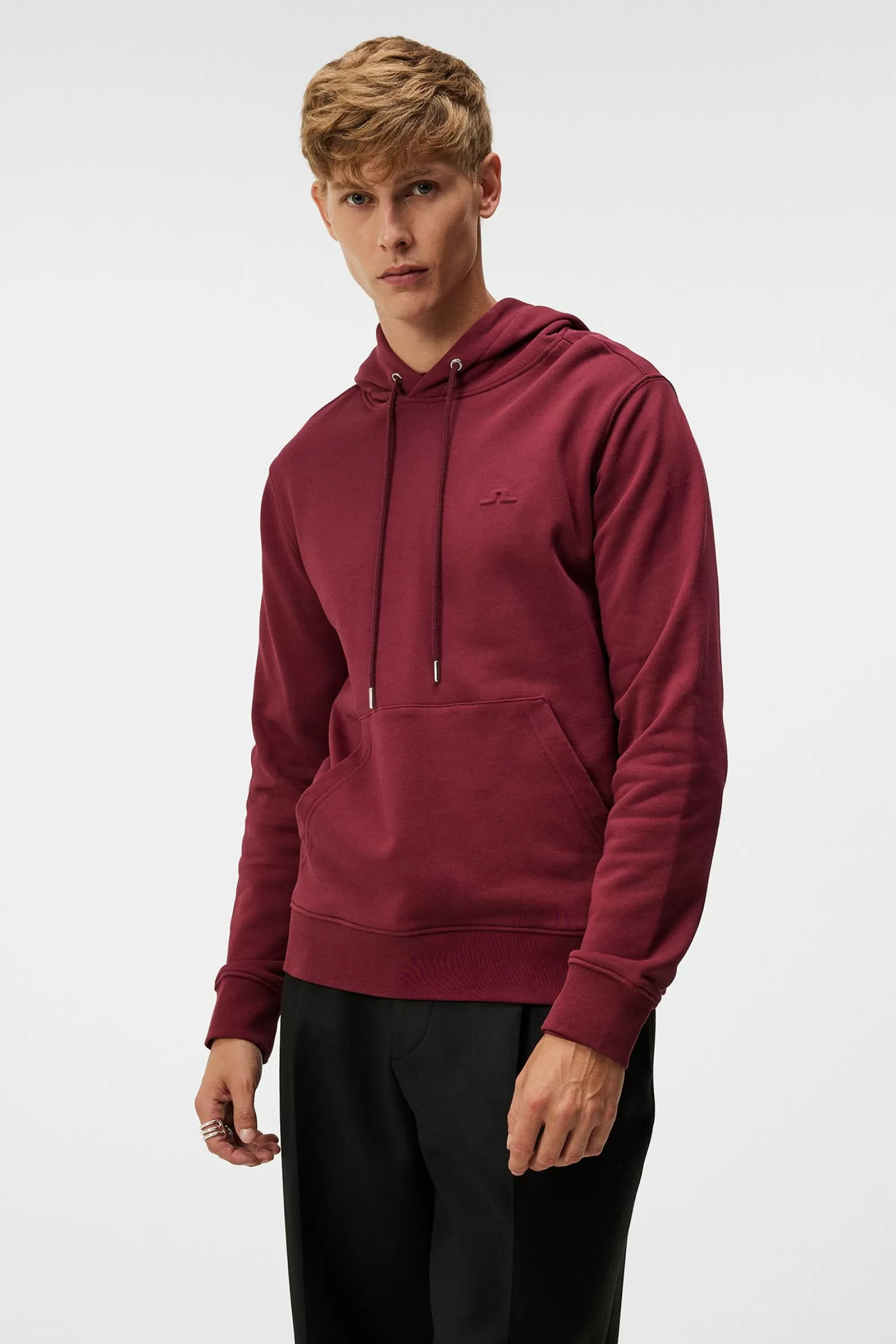 J.Lindeberg Throw Hoodie Zinfandel*MÄN Hoodies