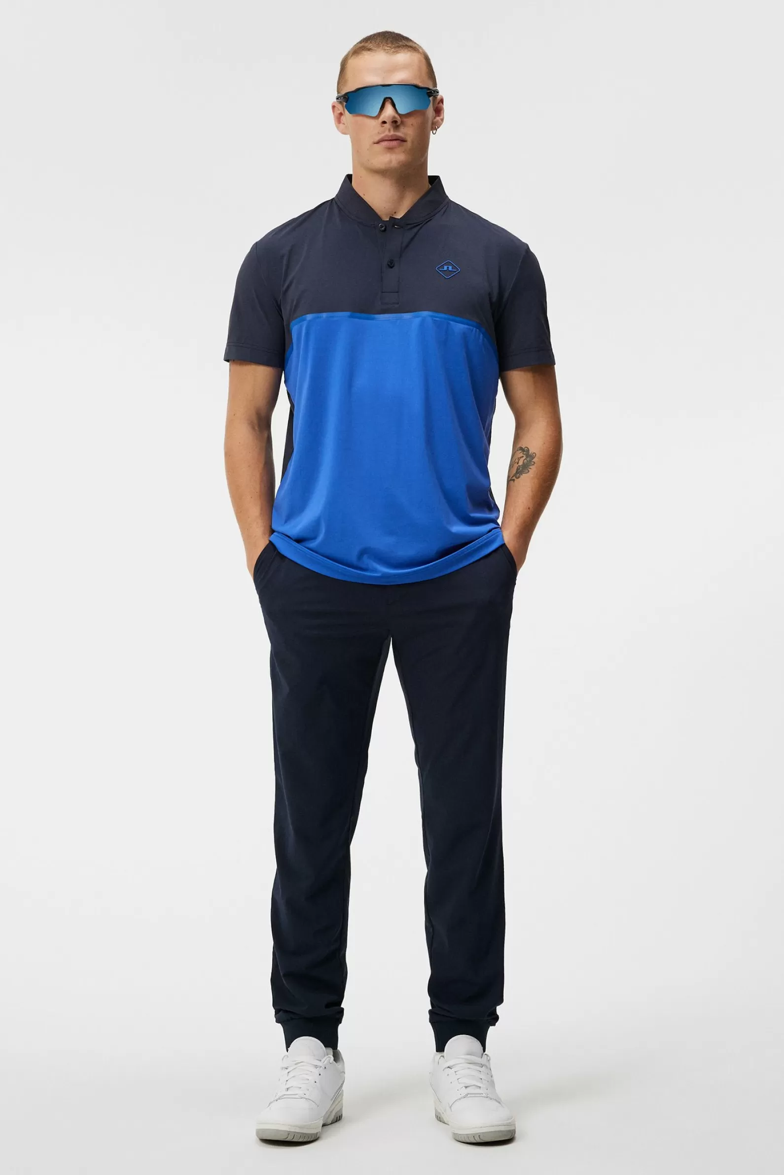 J.Lindeberg Timothy Regular Fit Polo Jl Navy*MÄN Polotröjor