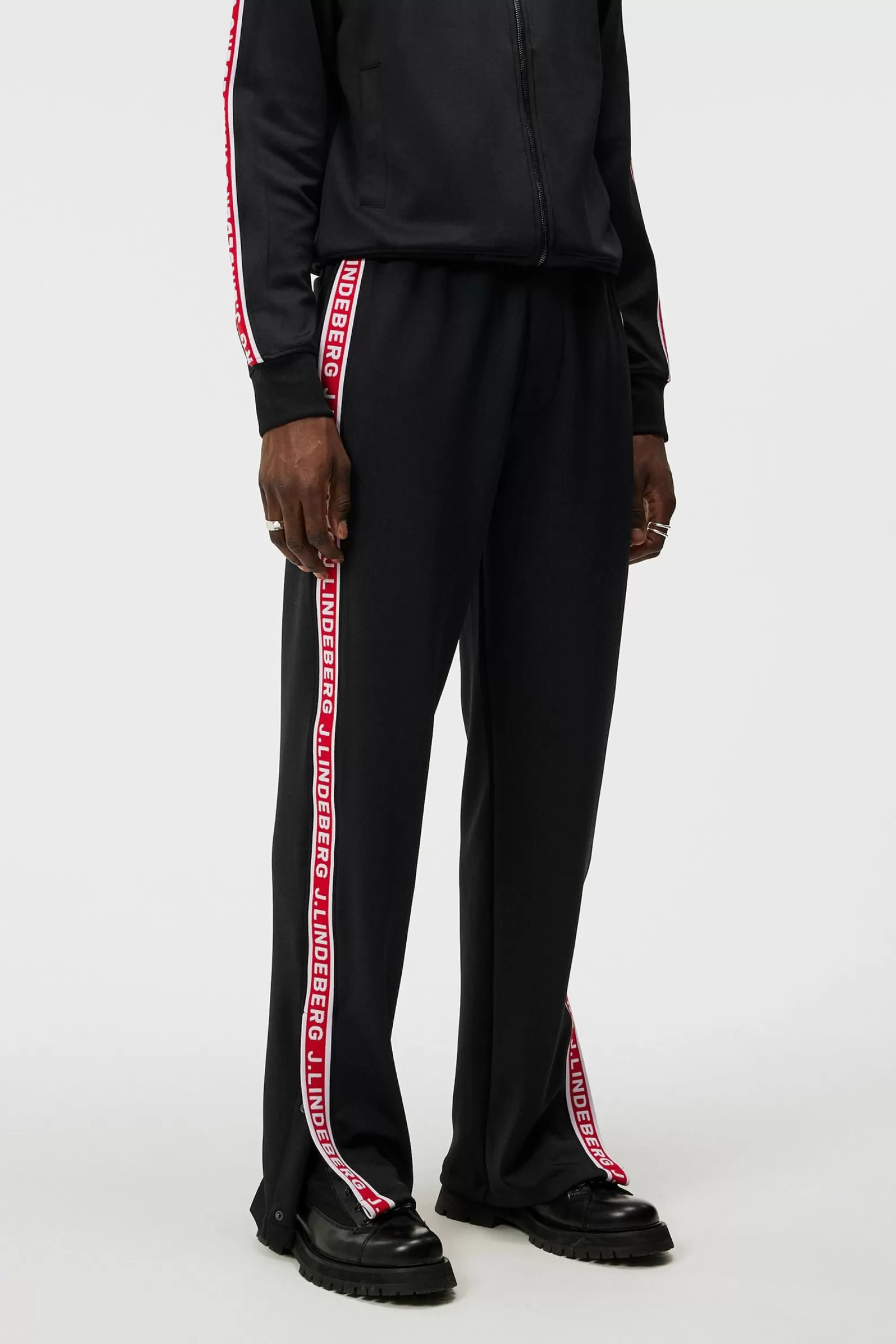 J.Lindeberg Travis Track Pants Black*MÄN Byxor