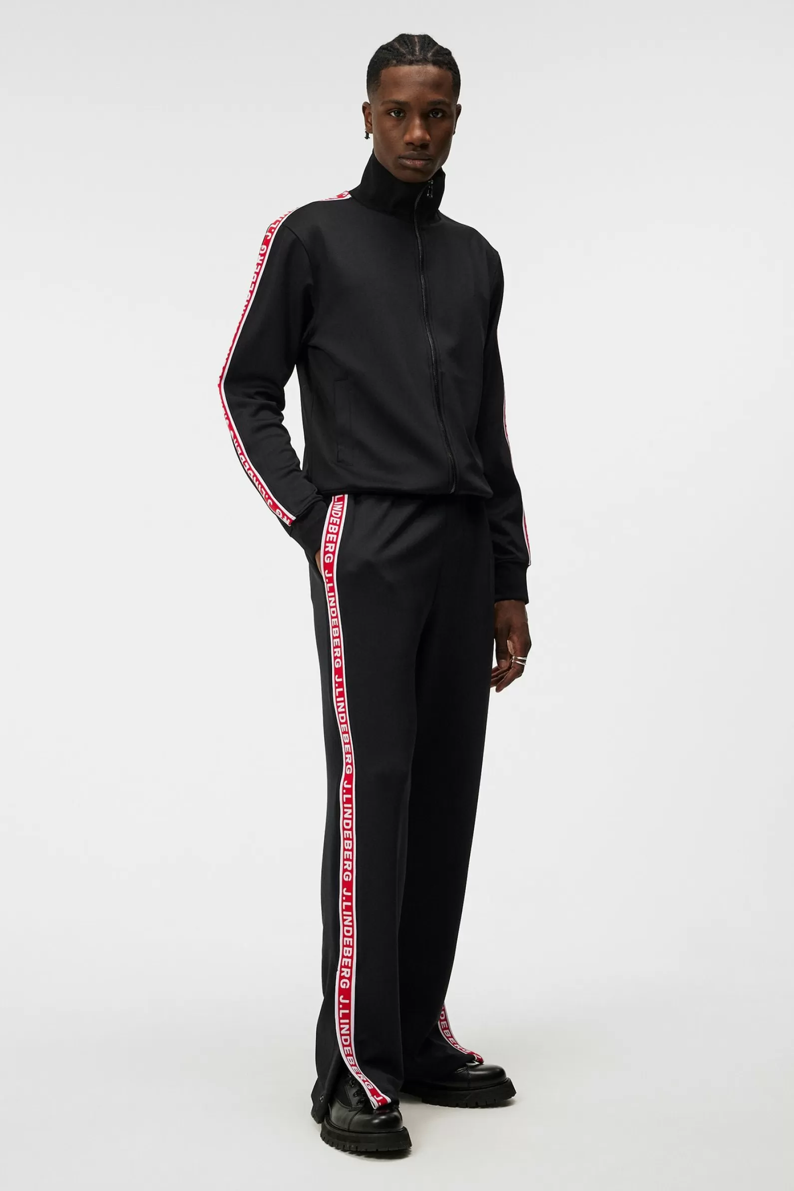 J.Lindeberg Travis Track Pants Black*MÄN Byxor