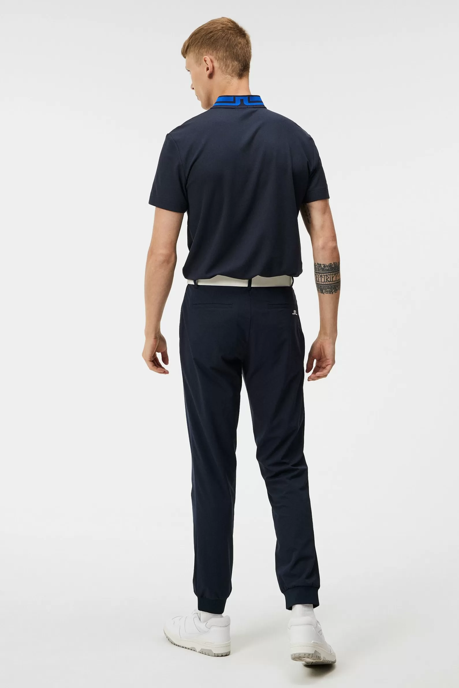 J.Lindeberg Tyson Regular Fit Polo Jl Navy*MÄN Polotröjor