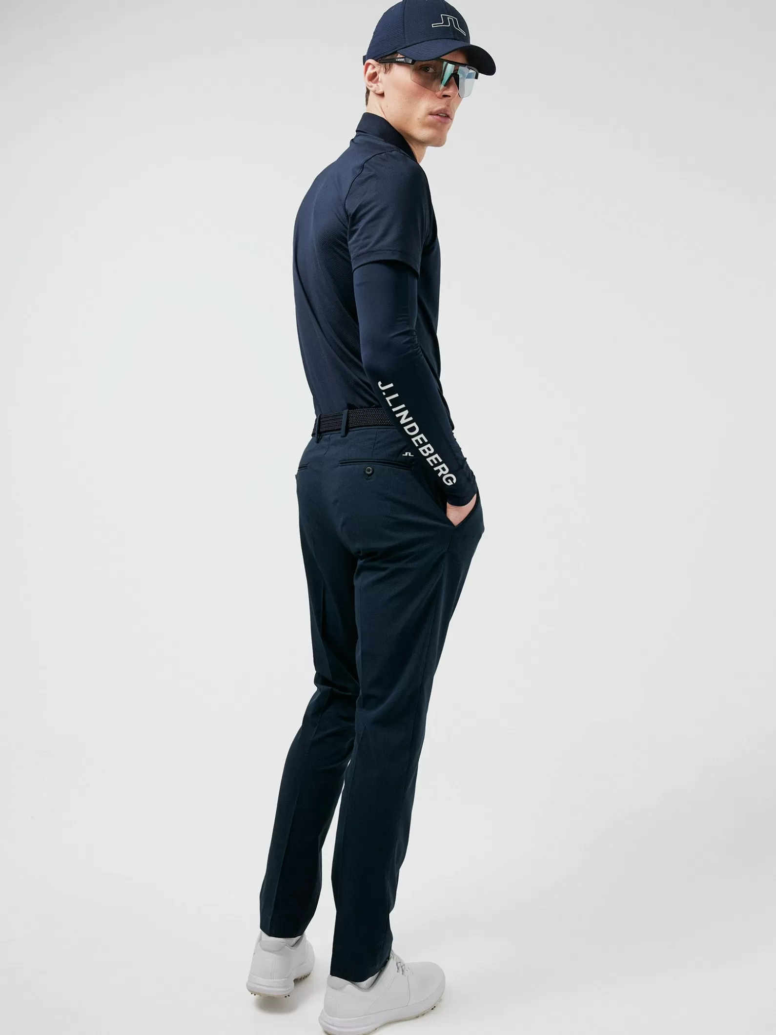 J.Lindeberg Vent Golf Pant Jl Navy*MÄN Byxor