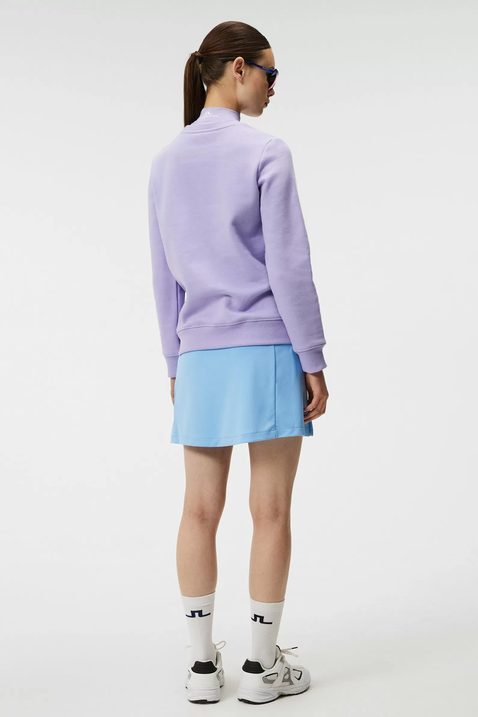 J.Lindeberg W Alpha Crew Neck Sweet Lavender*KVINNOR Tröjor