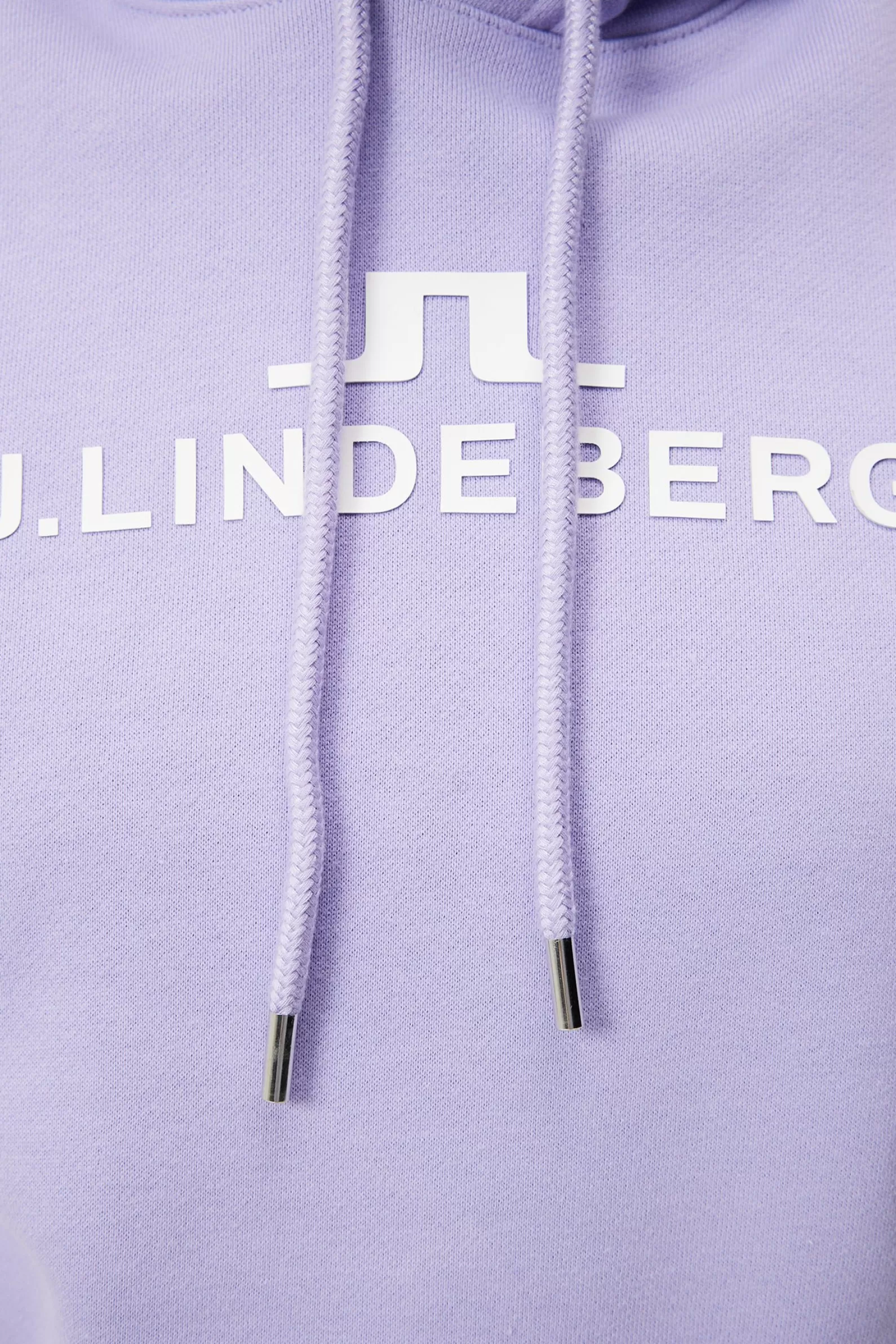 J.Lindeberg W Alpha Hood Light Grey Melange*KVINNOR Tröjor