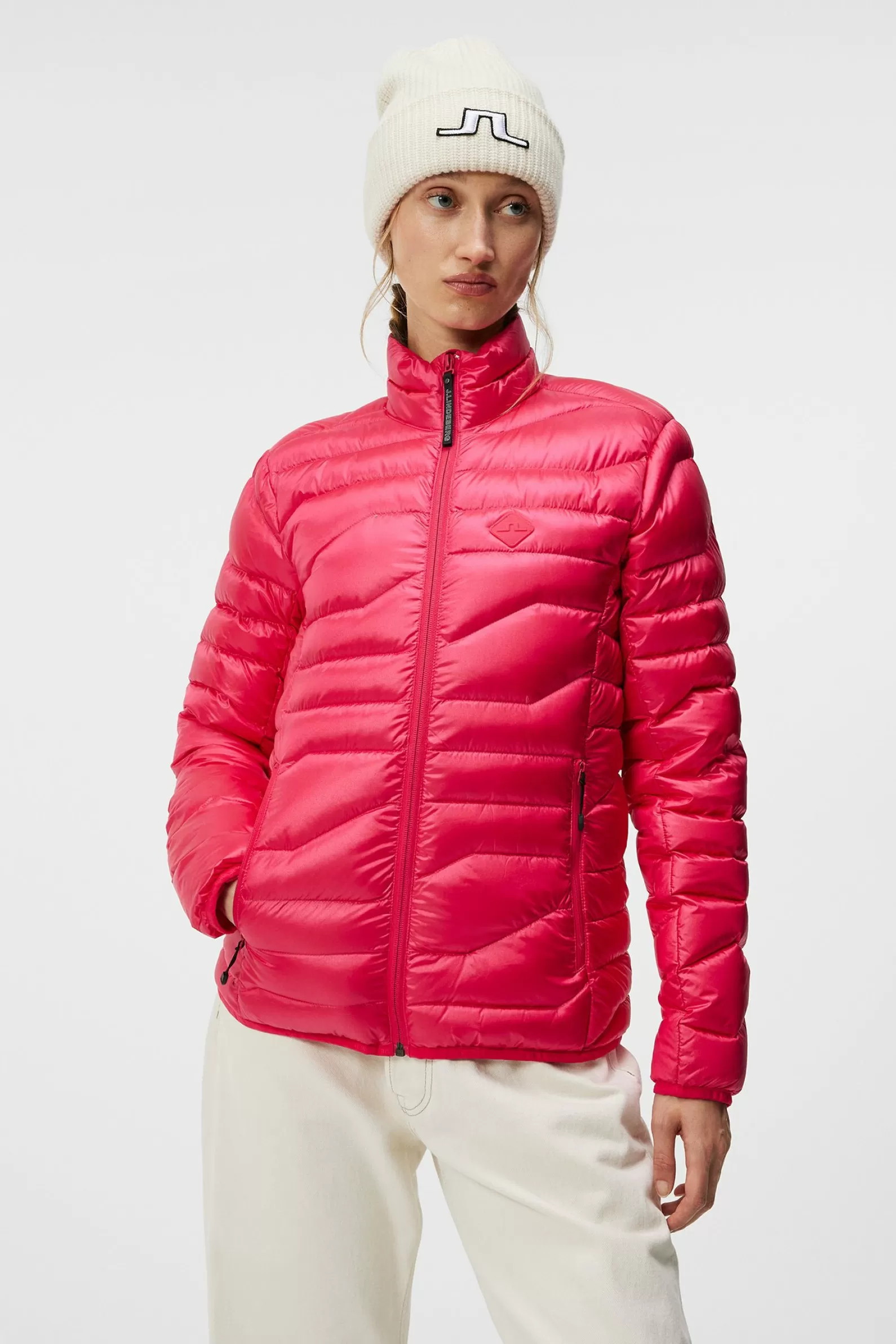 J.Lindeberg W Cliff Light Down Jacket Rose Red*MÄN | KVINNOR Jackor