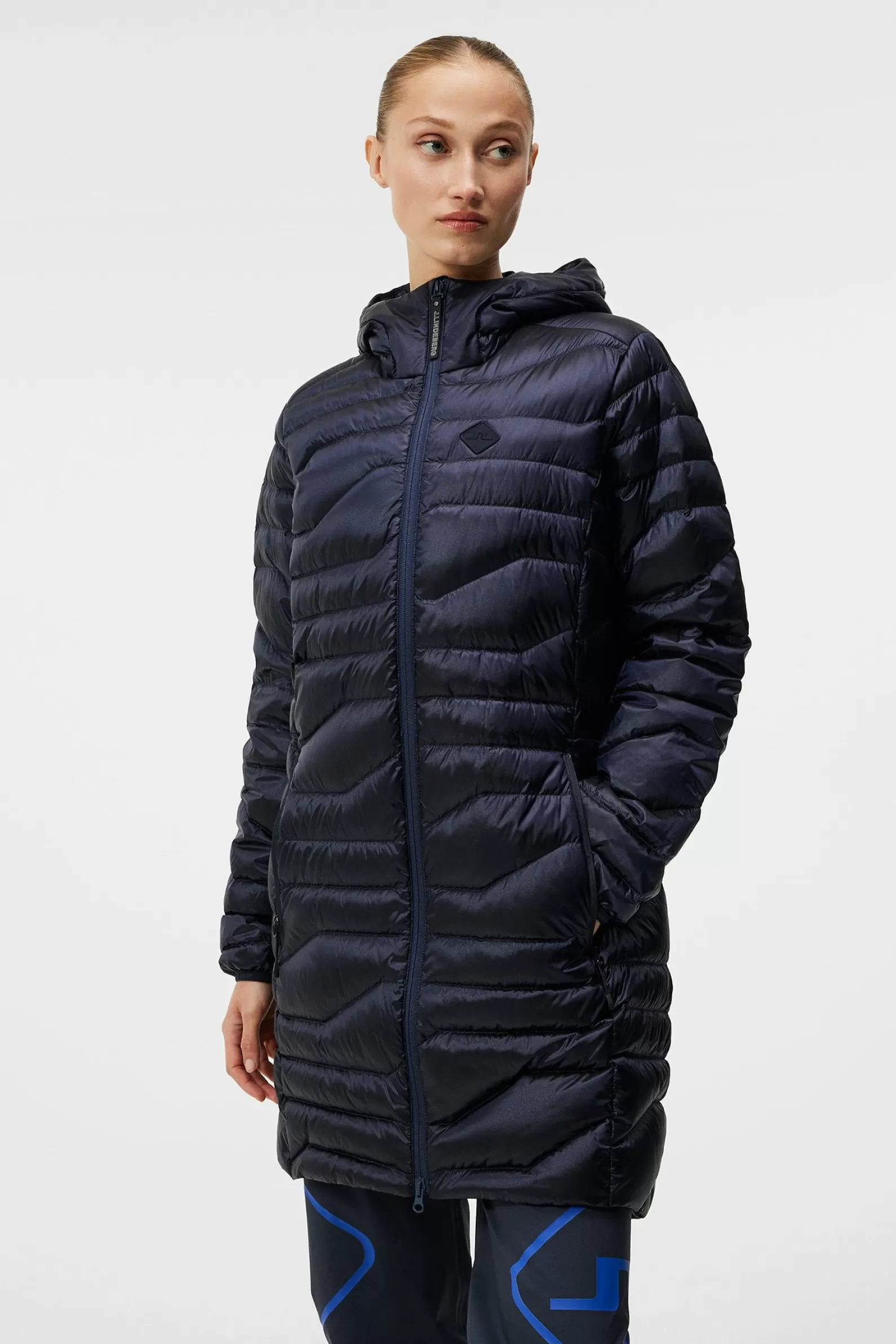 J.Lindeberg W Cliff Light Down Parka Jl Navy*KVINNOR Jackor