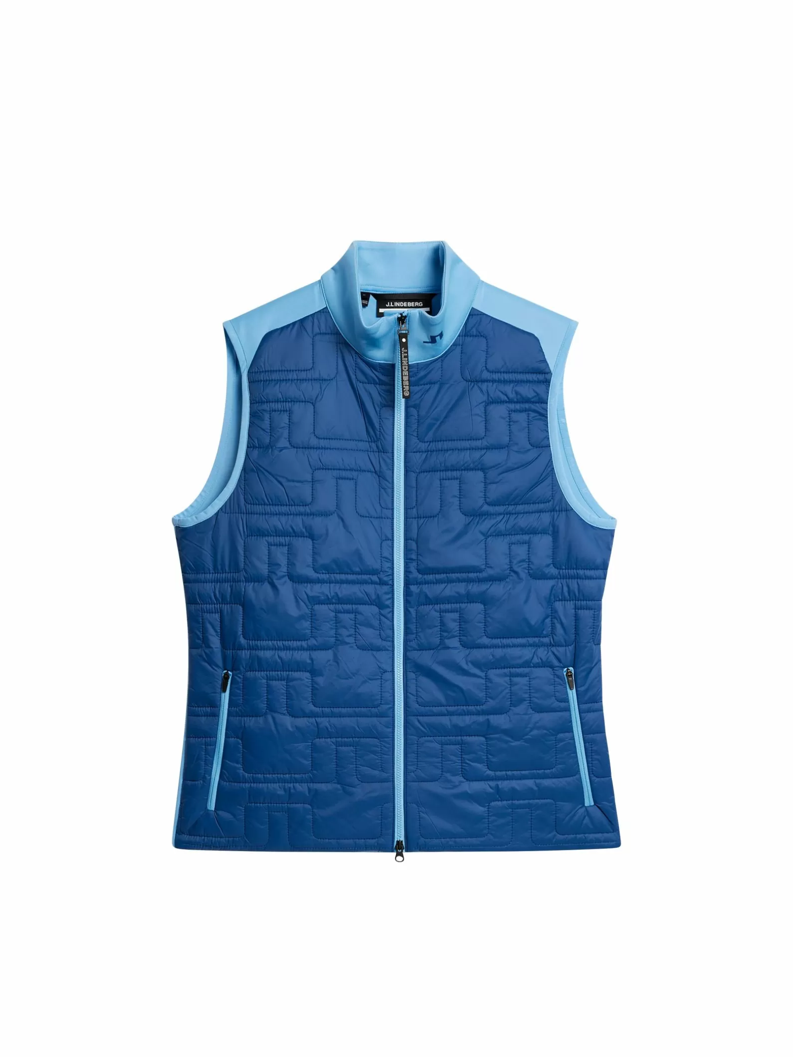 J.Lindeberg W Quilt Hybrid Vest Black*KVINNOR Gilets | Jackor