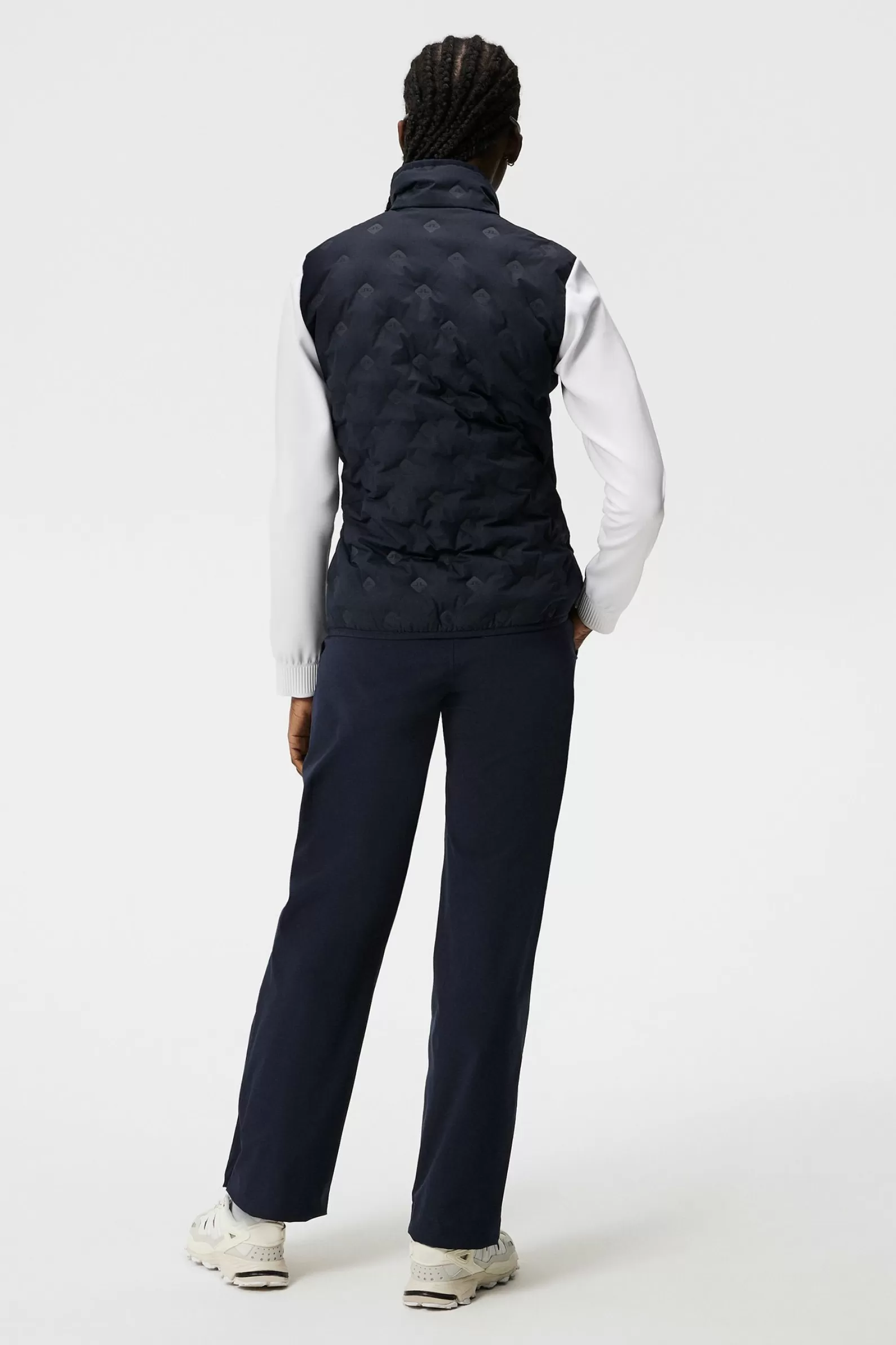 J.Lindeberg W Rosetta Hybrid Jacket Jl Navy*KVINNOR Jackor | Bas- och mellanlager