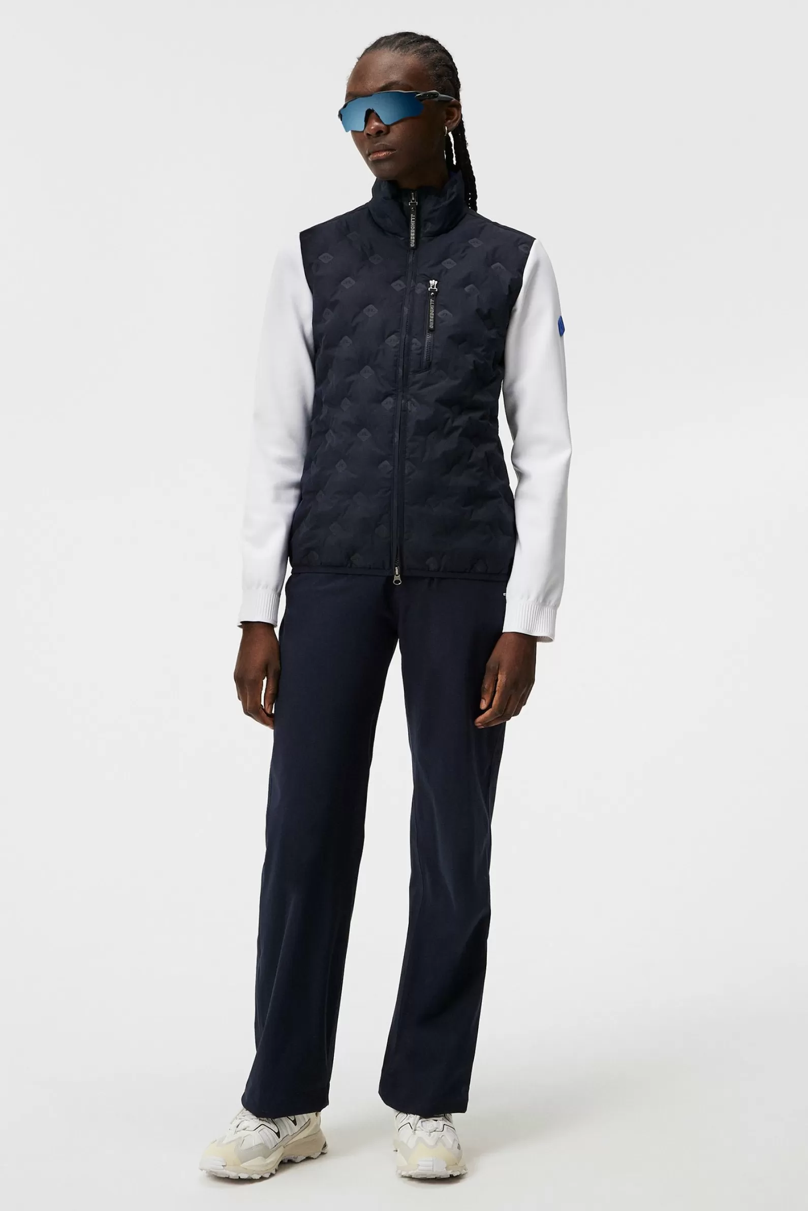 J.Lindeberg W Rosetta Hybrid Jacket Jl Navy*KVINNOR Jackor | Bas- och mellanlager