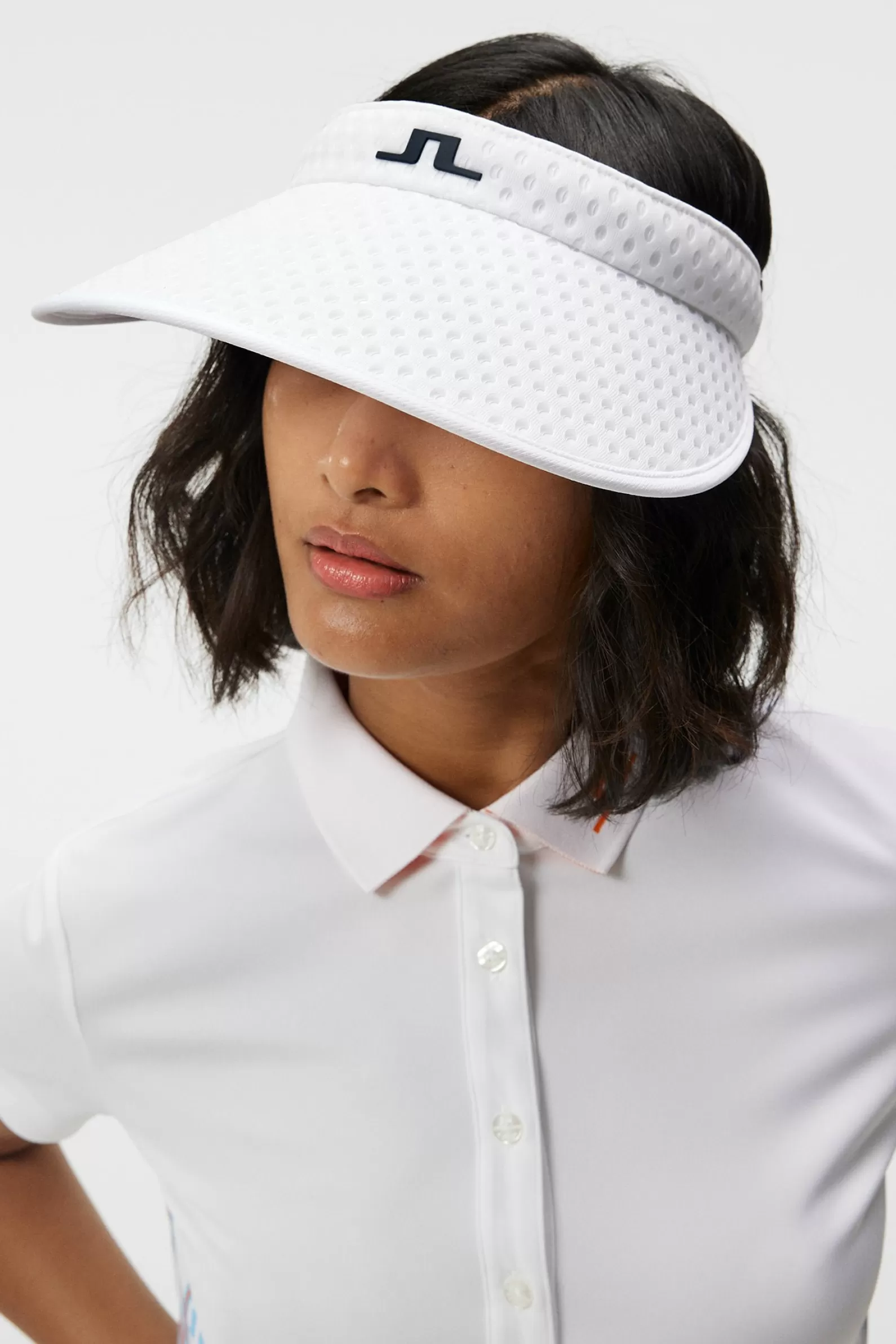 J.Lindeberg Zenna Diadem Visor White*KVINNOR Kepsar